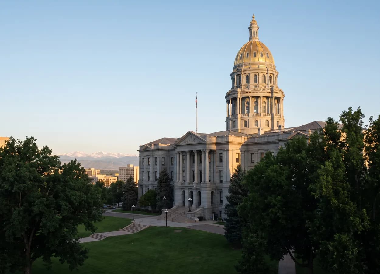 Colorado state capitol building exterior in Denver