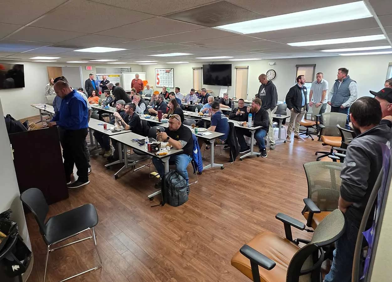 collision repair professionals at an MSCRA member event in Colorado Springs