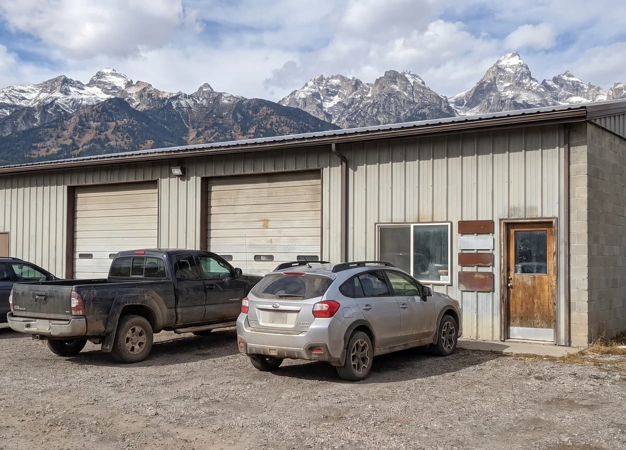 exterior of a trusted collision repair shop